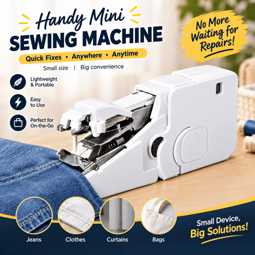 Portable Stitch Machine Quick & Easy Sewing Anywhere