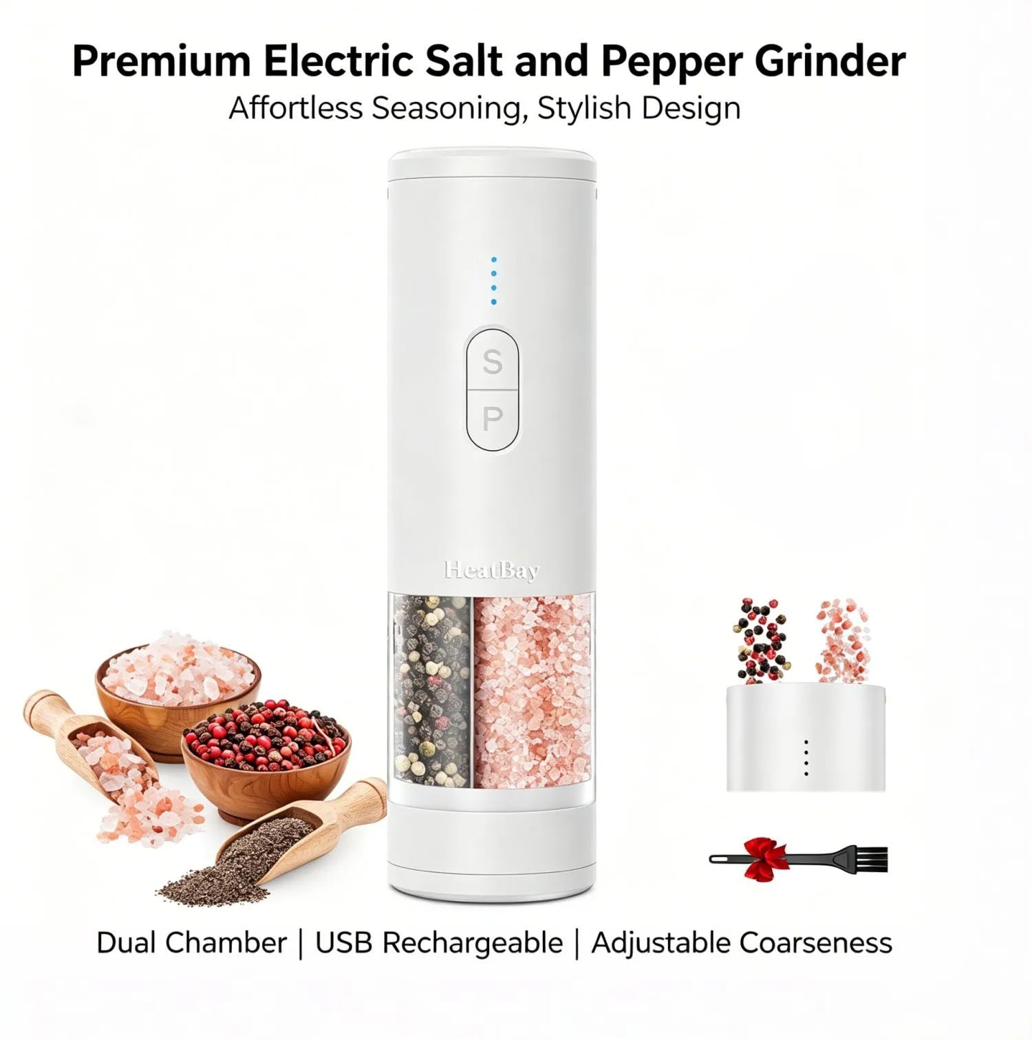 Electric Salt And Pepper Grinder
