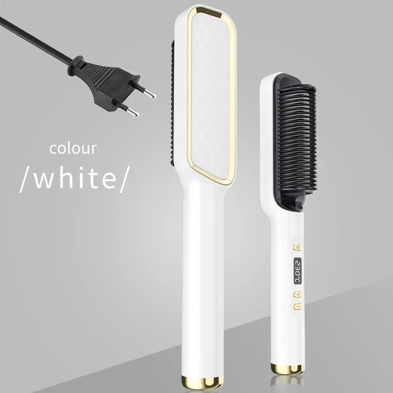 Electric Hair Straightener Comb