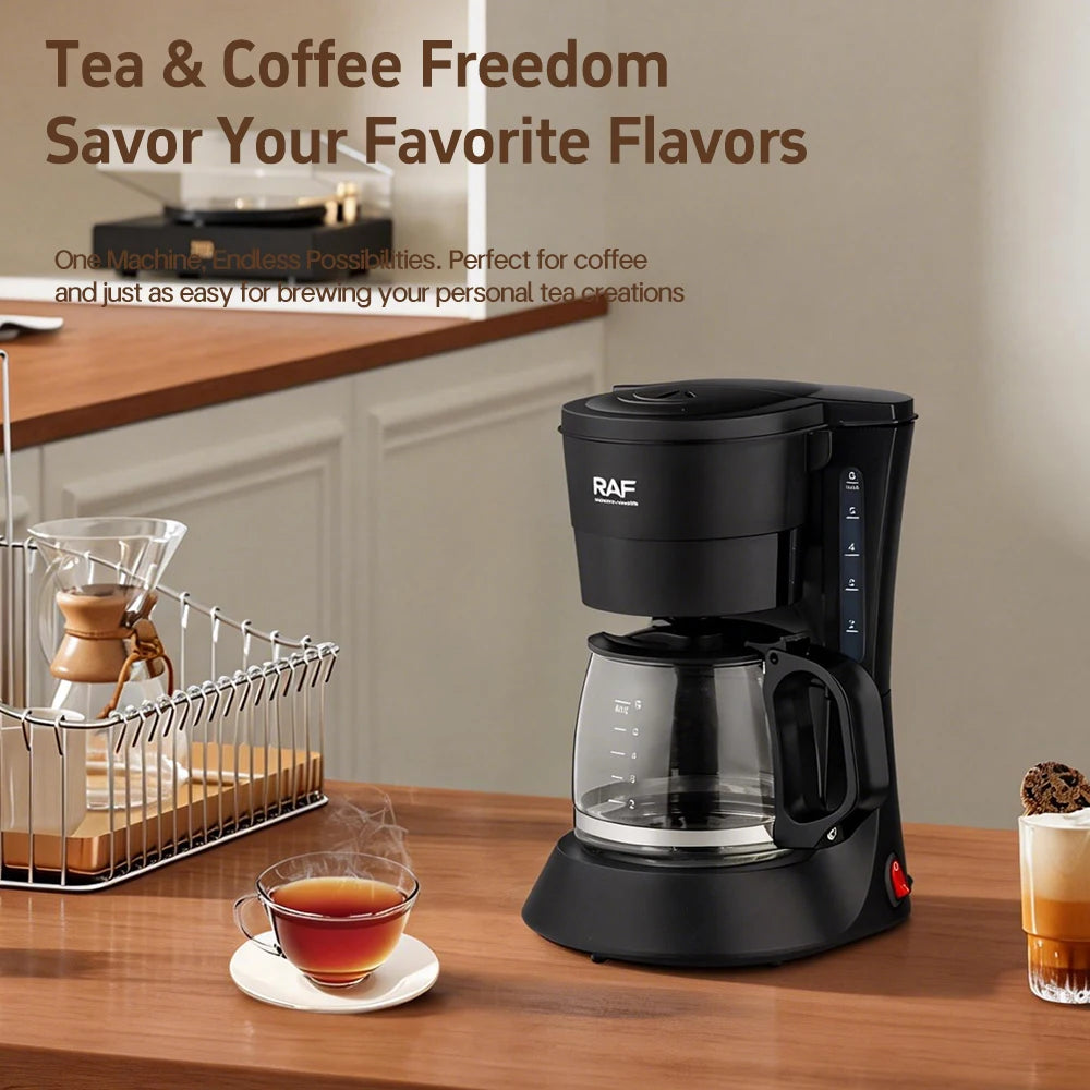 RAF R-100 automatic drip coffee maker with keep warm function