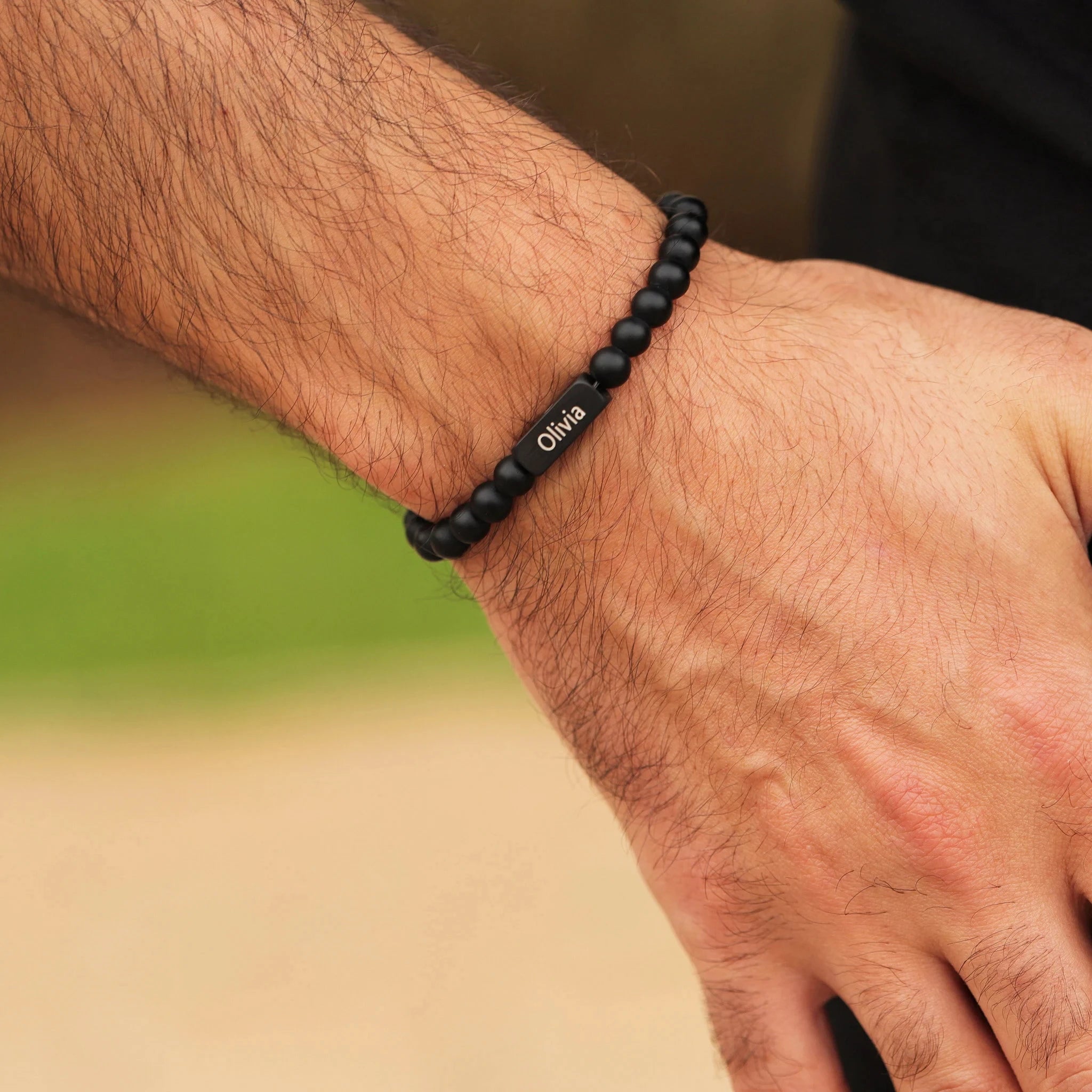Personalized Men's Name Bracelet