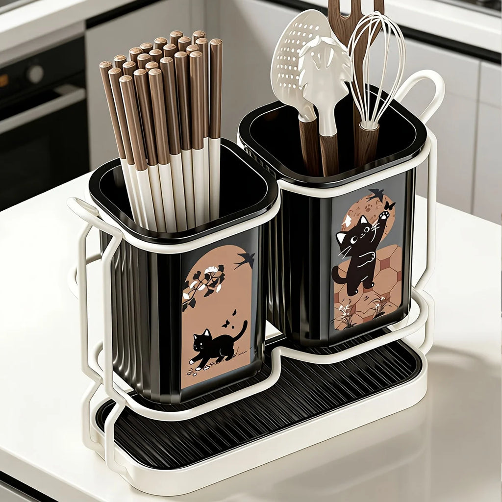 Utensil & Knife Holder