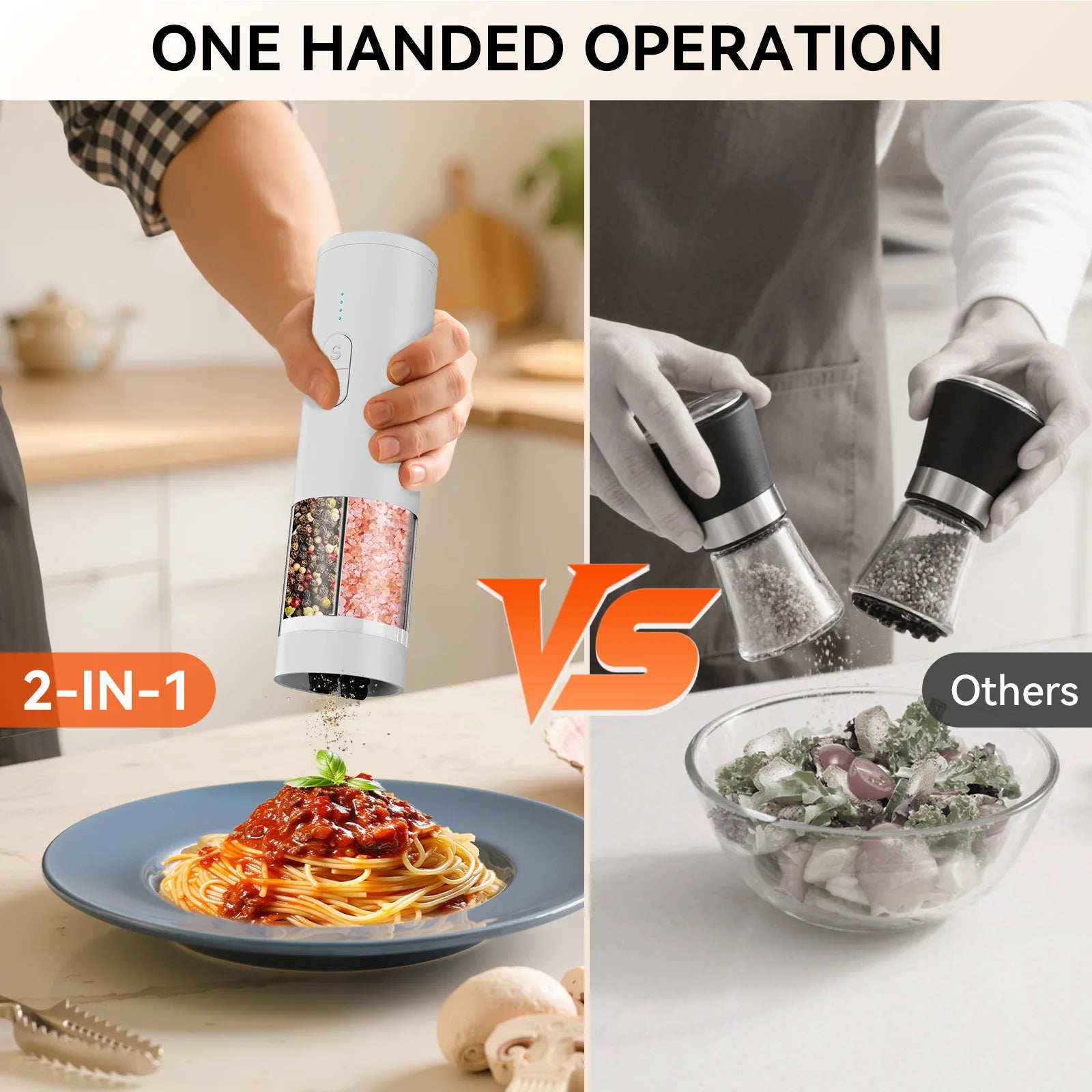 Electric Salt And Pepper Grinder