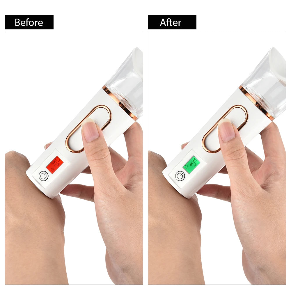 Hailicare nano mist facial sprayer for skin hydration