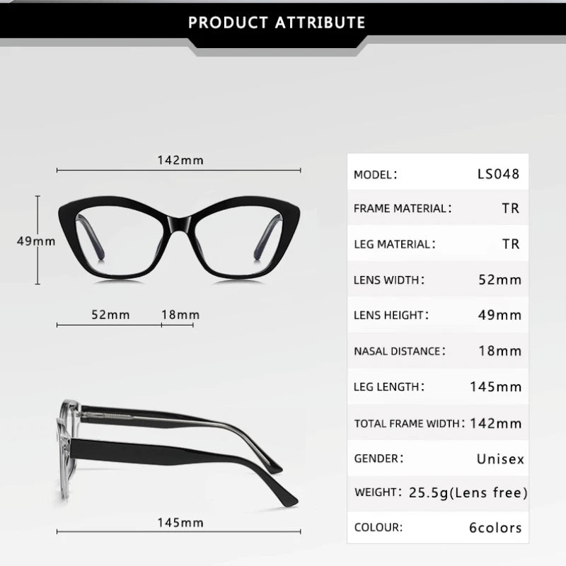 Cat Eye Anti-Blue Light Glasses