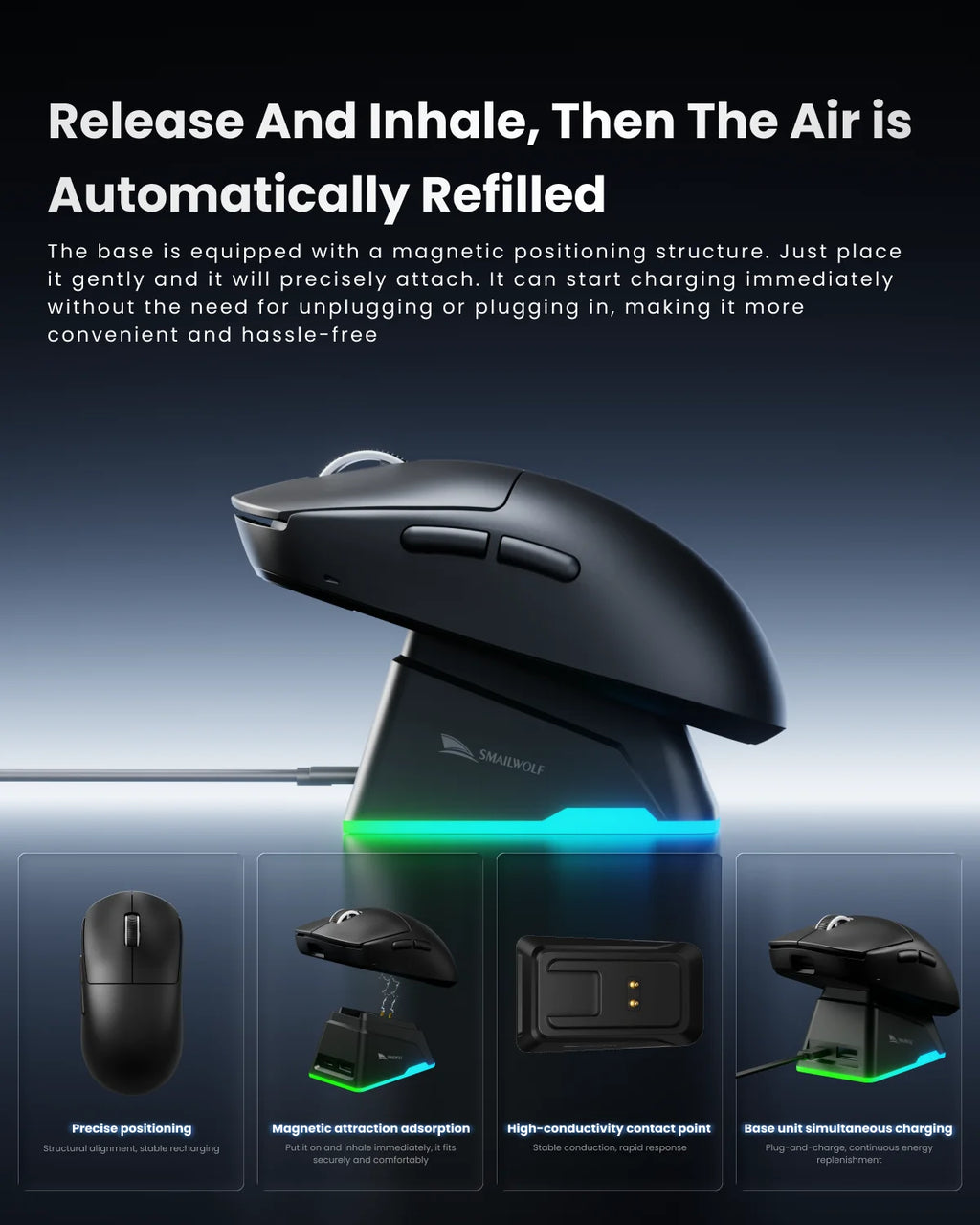 M9 Pro Wireless Gaming Mouse