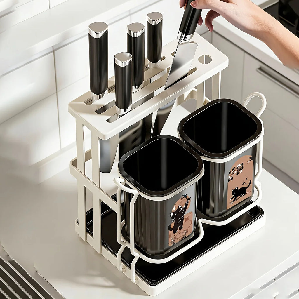 Utensil & Knife Holder