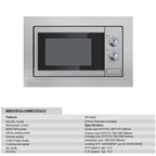 Bottekler stainless steel multifunction microwave oven with grill