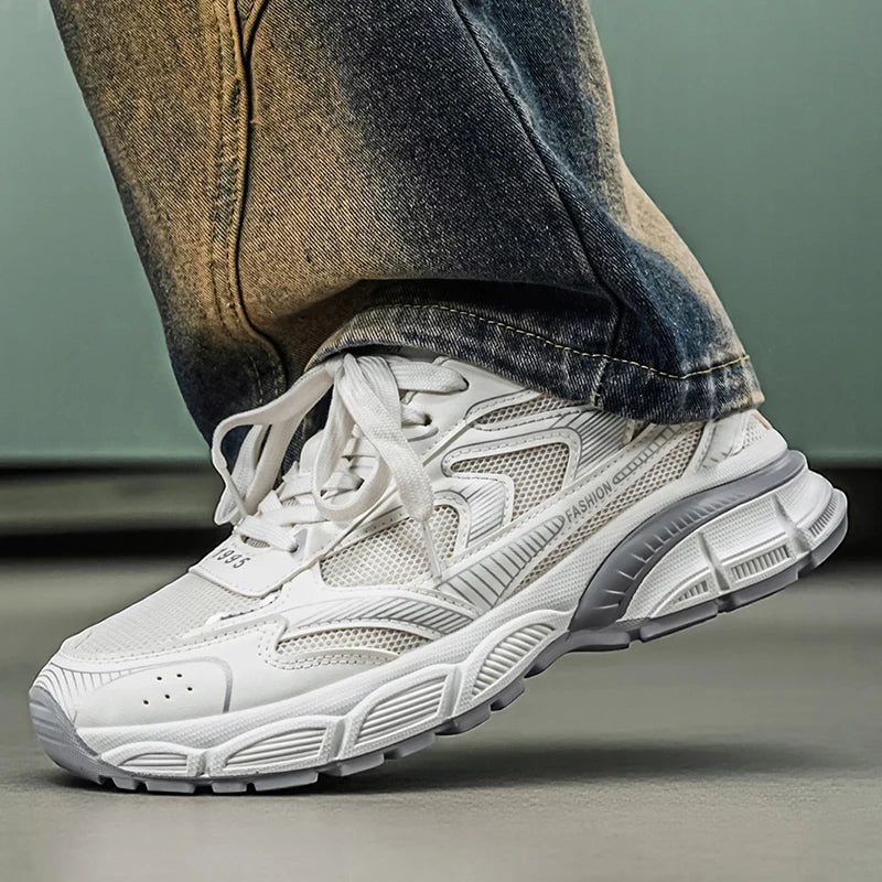 Men's Breathable Mesh Running Sneakers