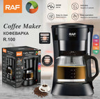 RAF R-100 automatic drip coffee maker with keep warm function
