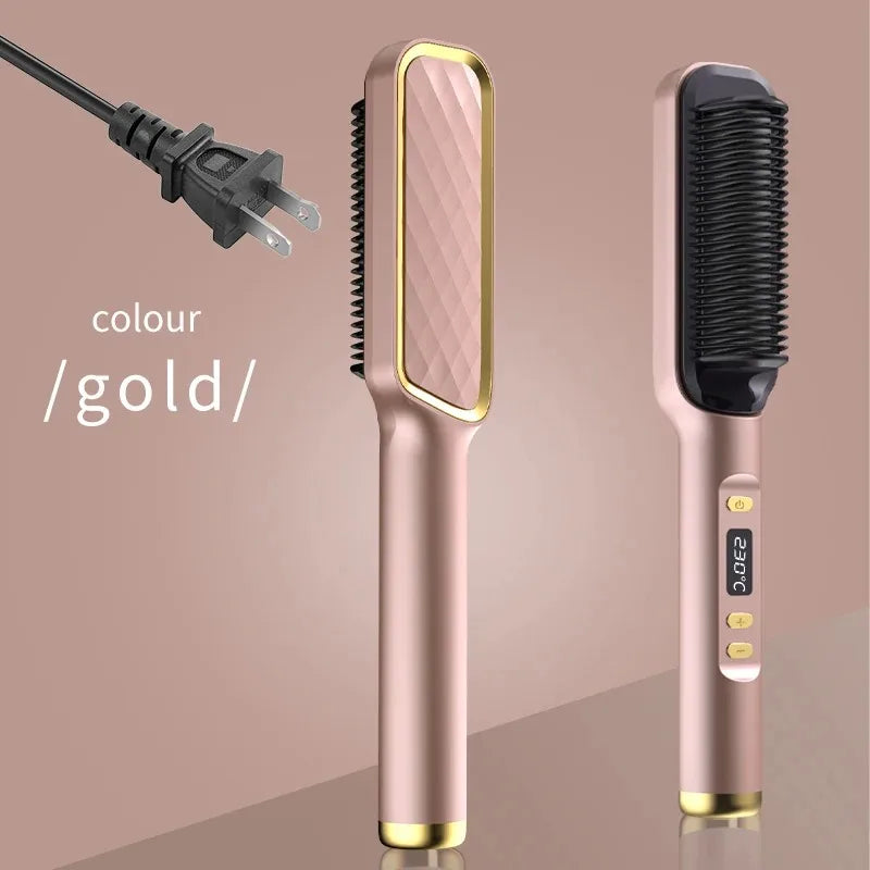 Electric Hair Straightener Comb