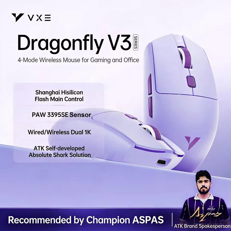 VXE Dragonfly V3 Pro Gaming Mouse