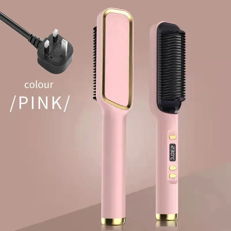 Electric Hair Straightener Comb