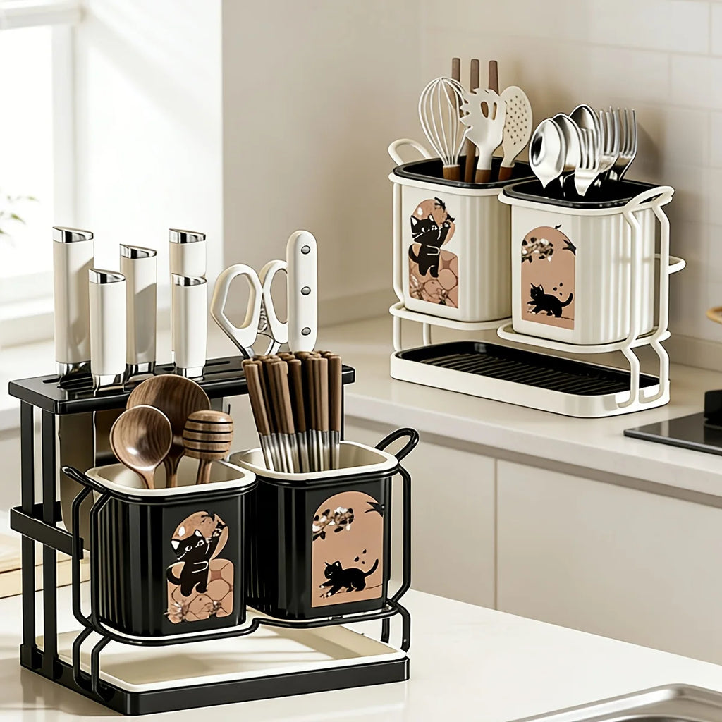 Utensil & Knife Holder