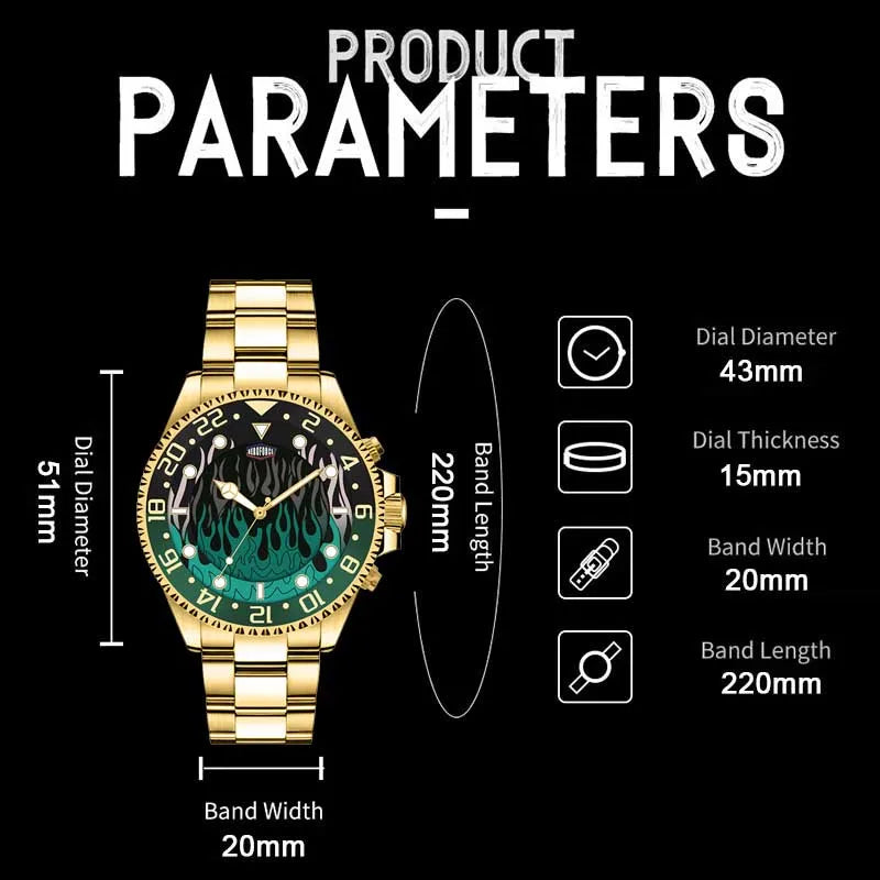 Waterproof Quartz Watch