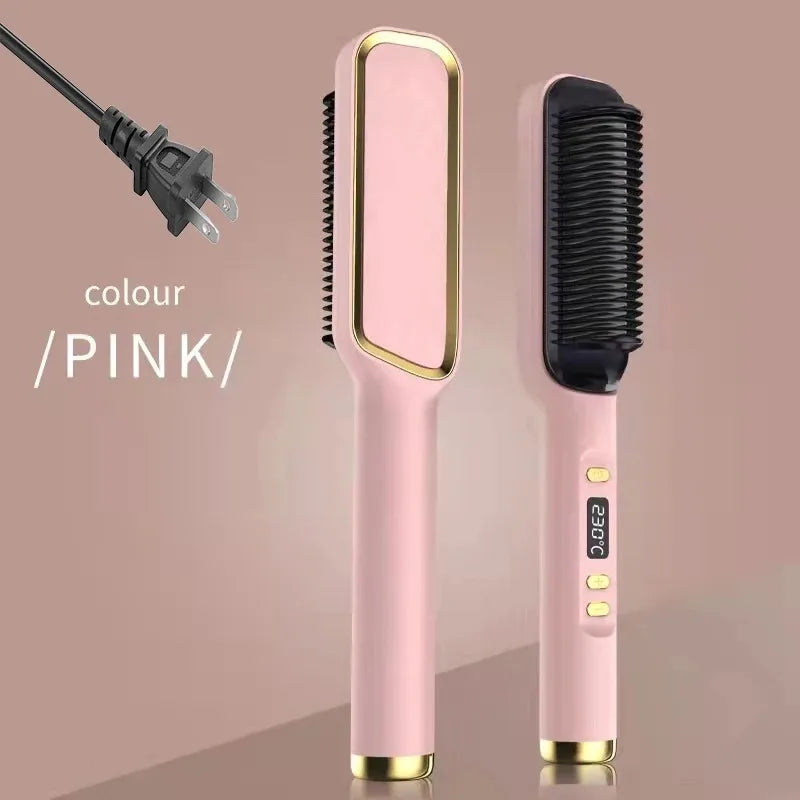 Electric Hair Straightener Comb