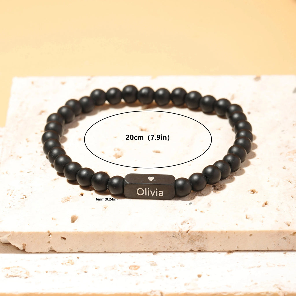 Personalized Men's Name Bracelet