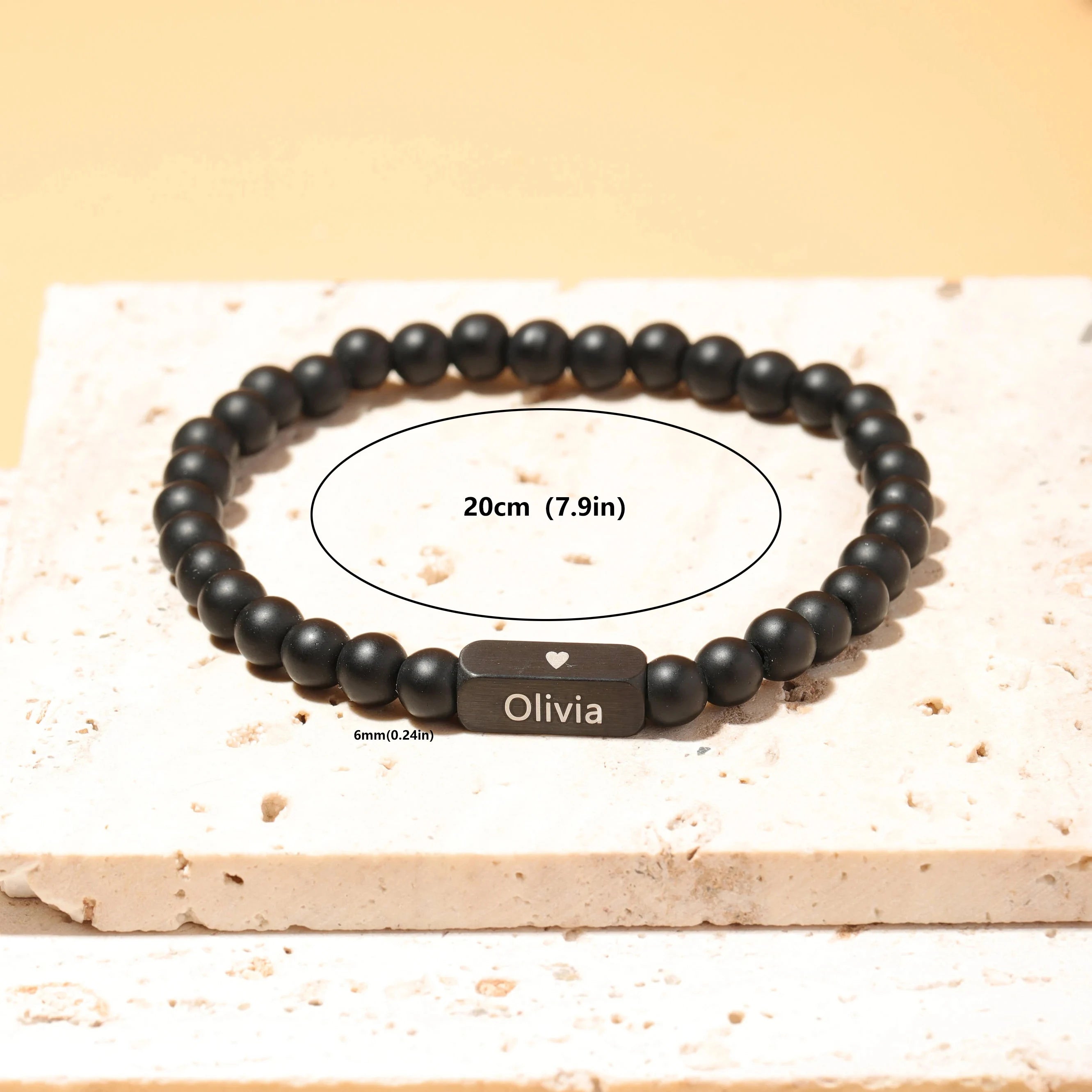 Personalized Men's Name Bracelet