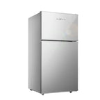 SAINTCIAGA two door small home refrigerator freezer