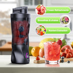 KIRAINAFLY portable USB rechargeable juicer blender, 700ml