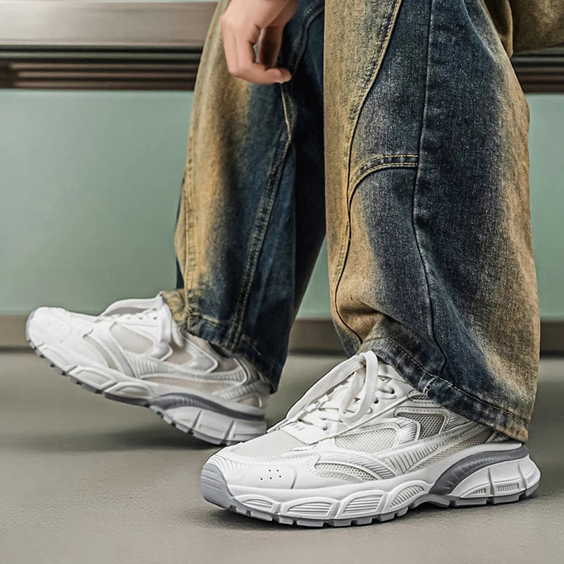 Men's Breathable Mesh Running Sneakers