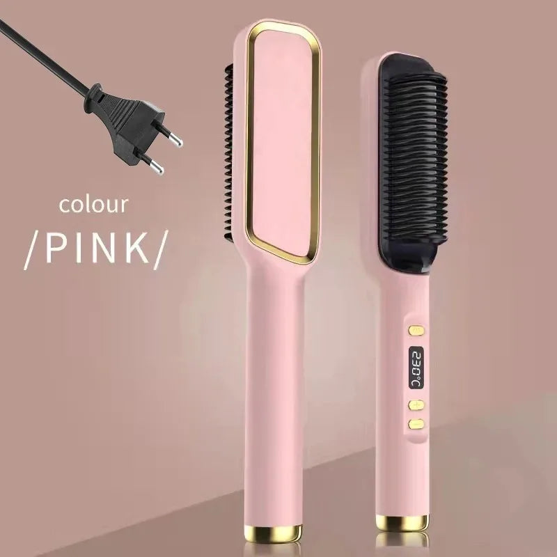 Electric Hair Straightener Comb