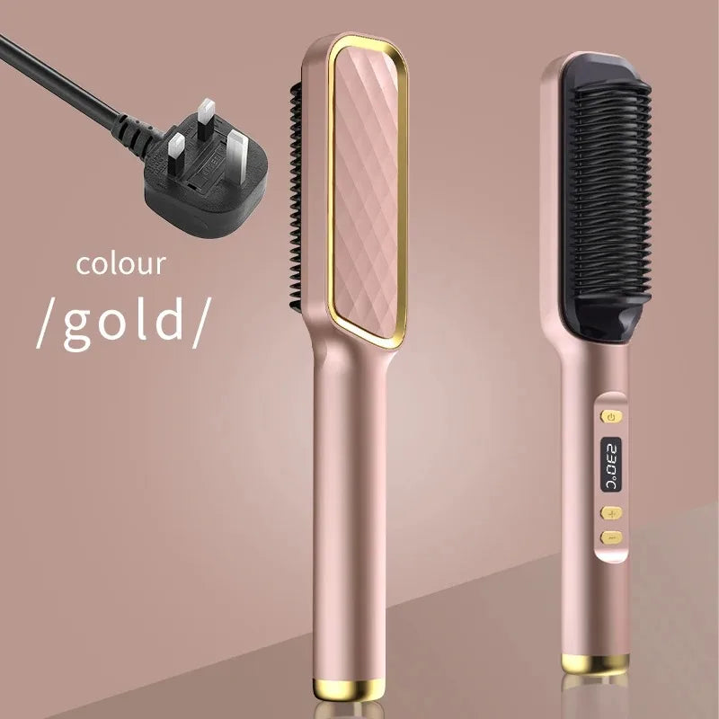 Electric Hair Straightener Comb