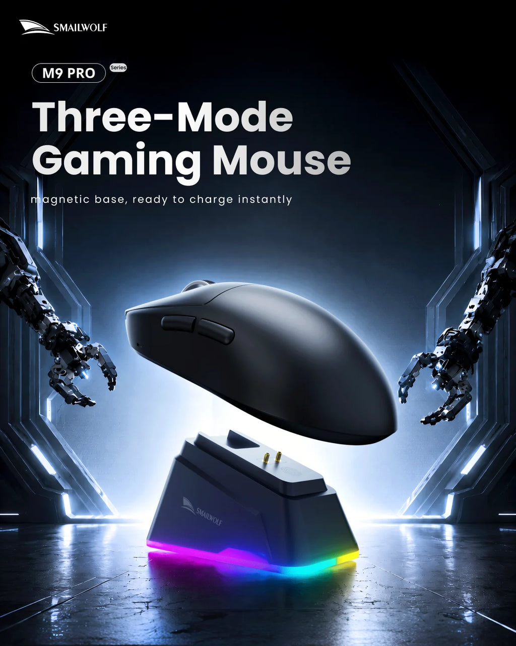 M9 Pro Wireless Gaming Mouse