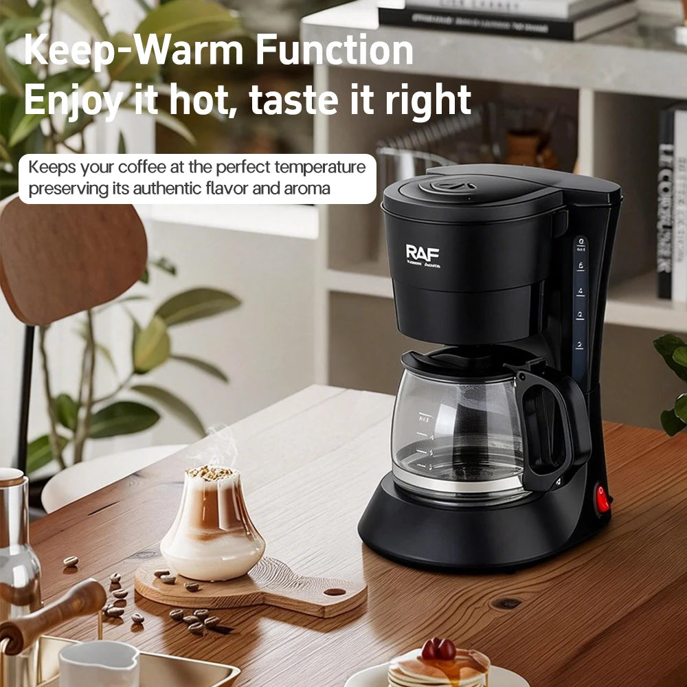 RAF R-100 automatic drip coffee maker with keep warm function