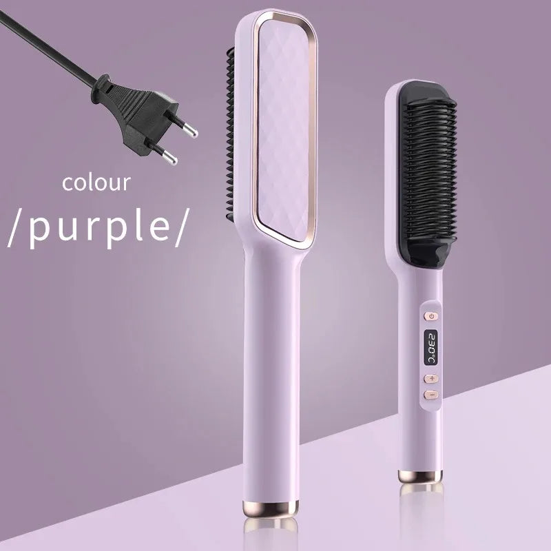 Electric Hair Straightener Comb