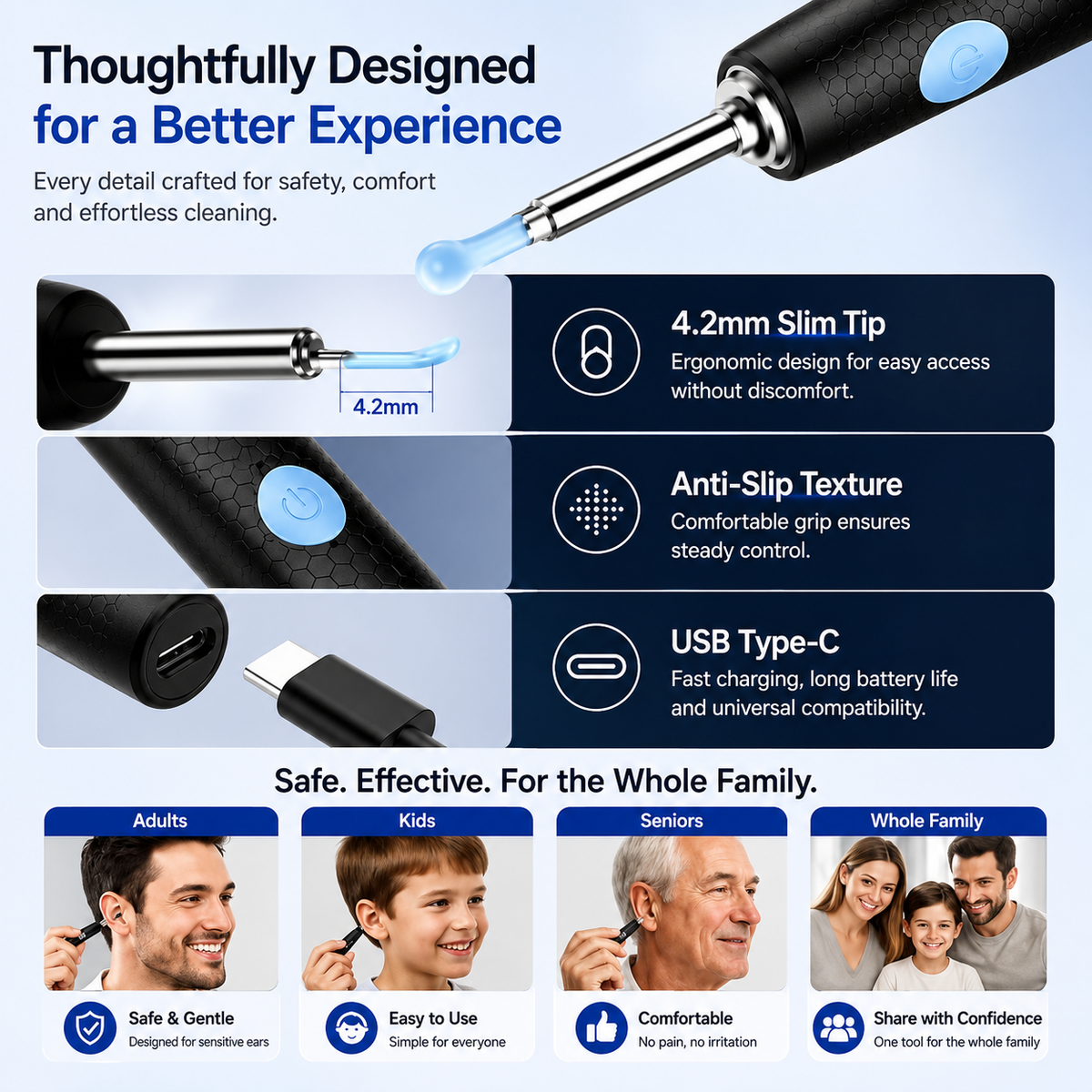Wireless HD Ear Wax Removal Kit
